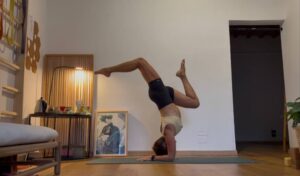 Pincha Mayurasana 4